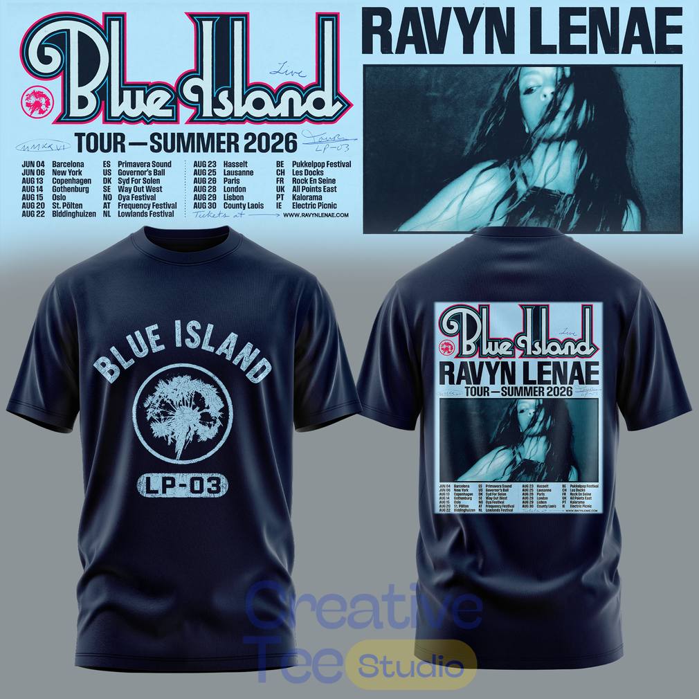 Ravyn Lenae “Blue Island” Tour 2026 T-Shirt