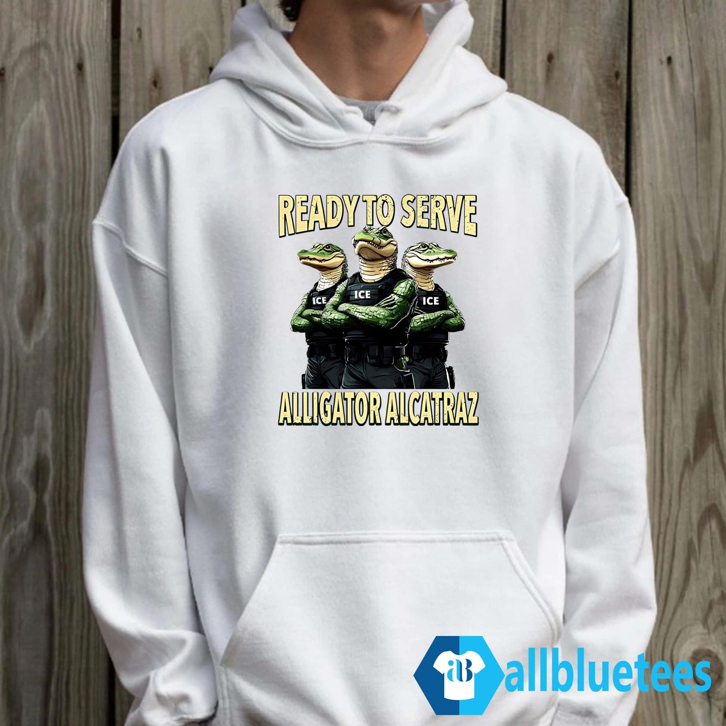 Ready To Serve Alligator Alcatraz Shirt