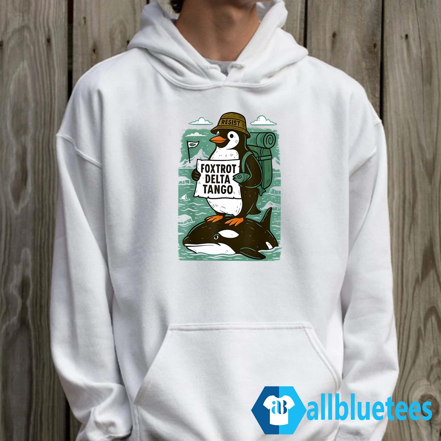 Resist Penguin Foxtrot Delta Tango Shirt