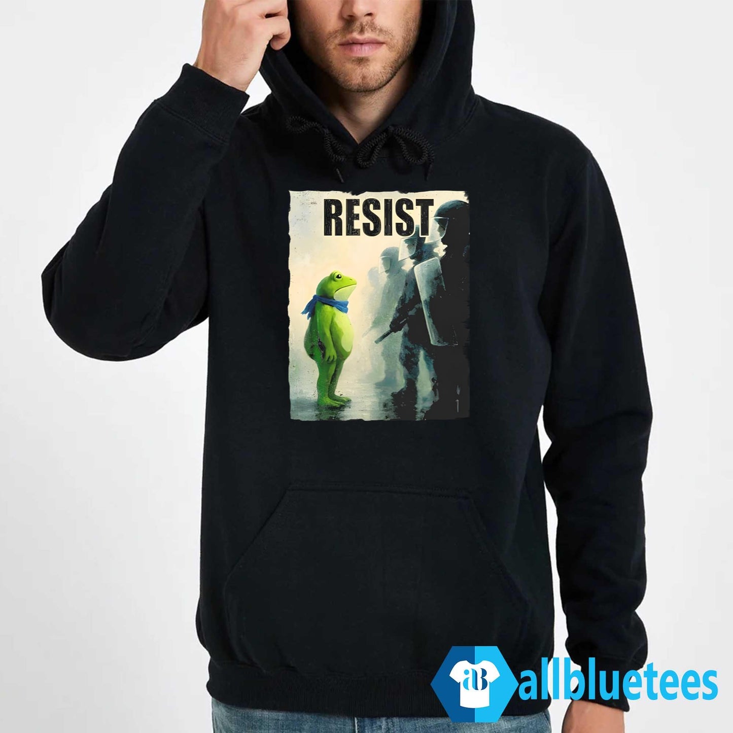 Resist Portland Frog Protest Funny Frog Shirt
