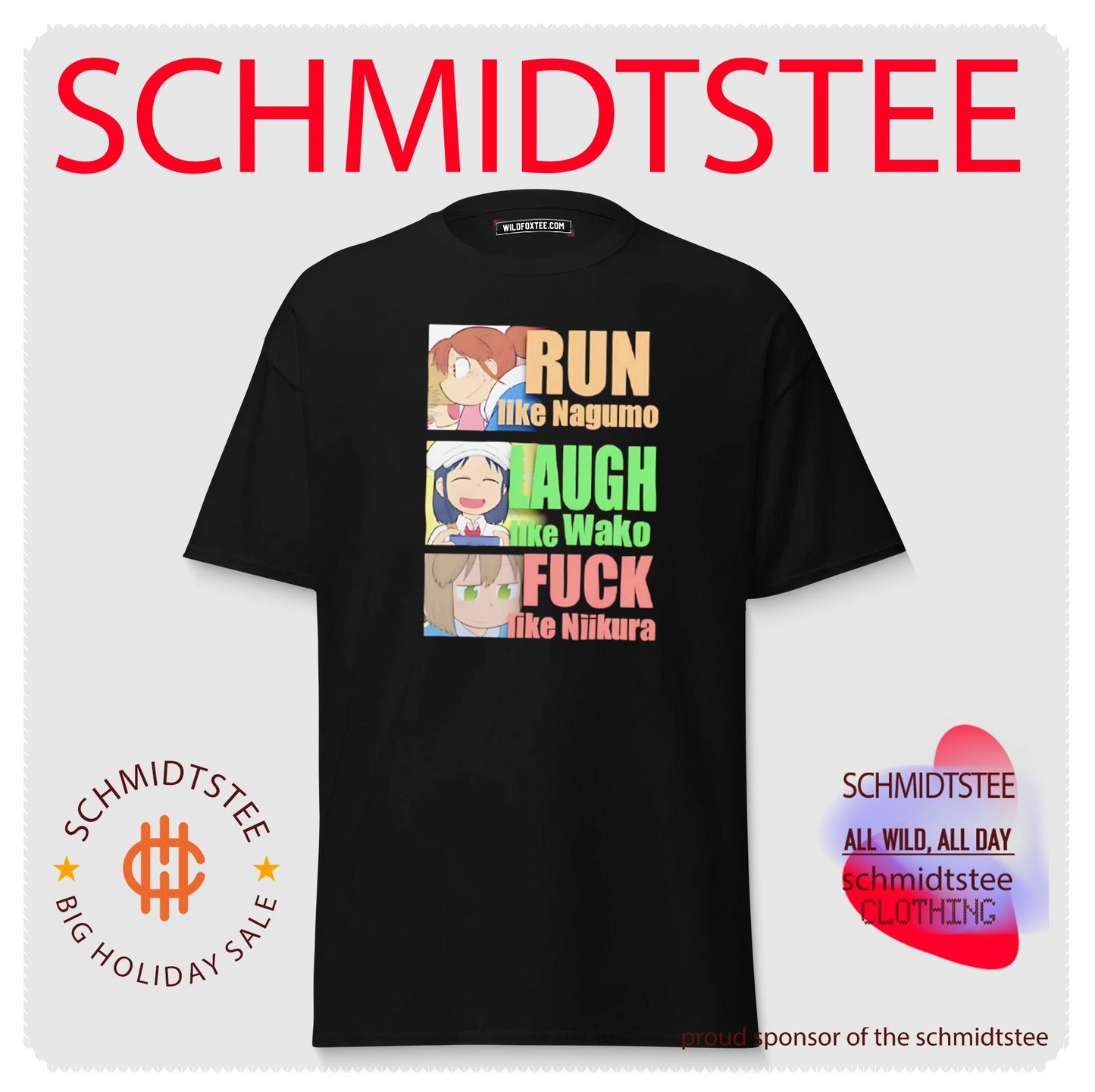 Run like Nagumo Laugh like Wako Fuck like Niikura shirt