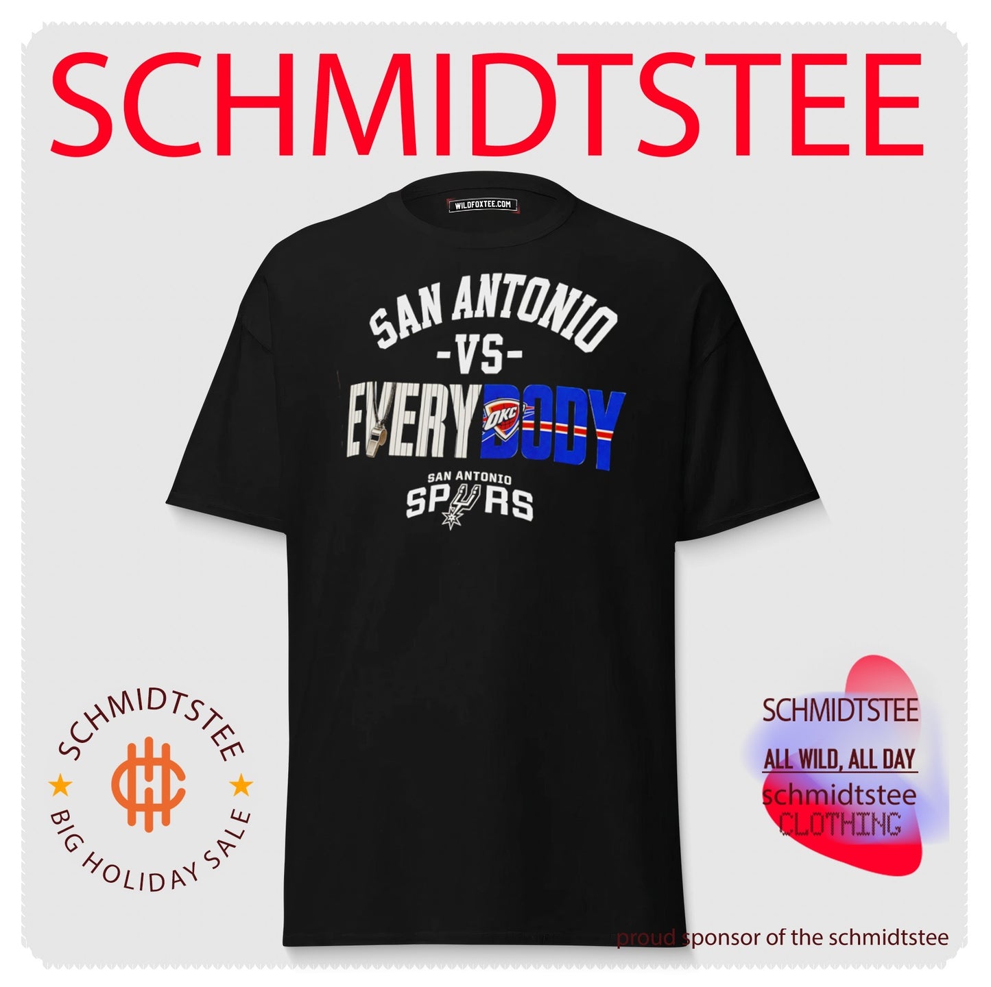 San Antonio Vs Everybody OKC Thunders shirt