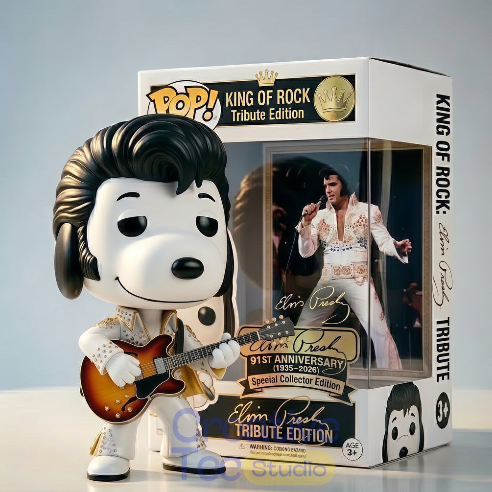 Snoopy x Elvis Presley POP! Figure