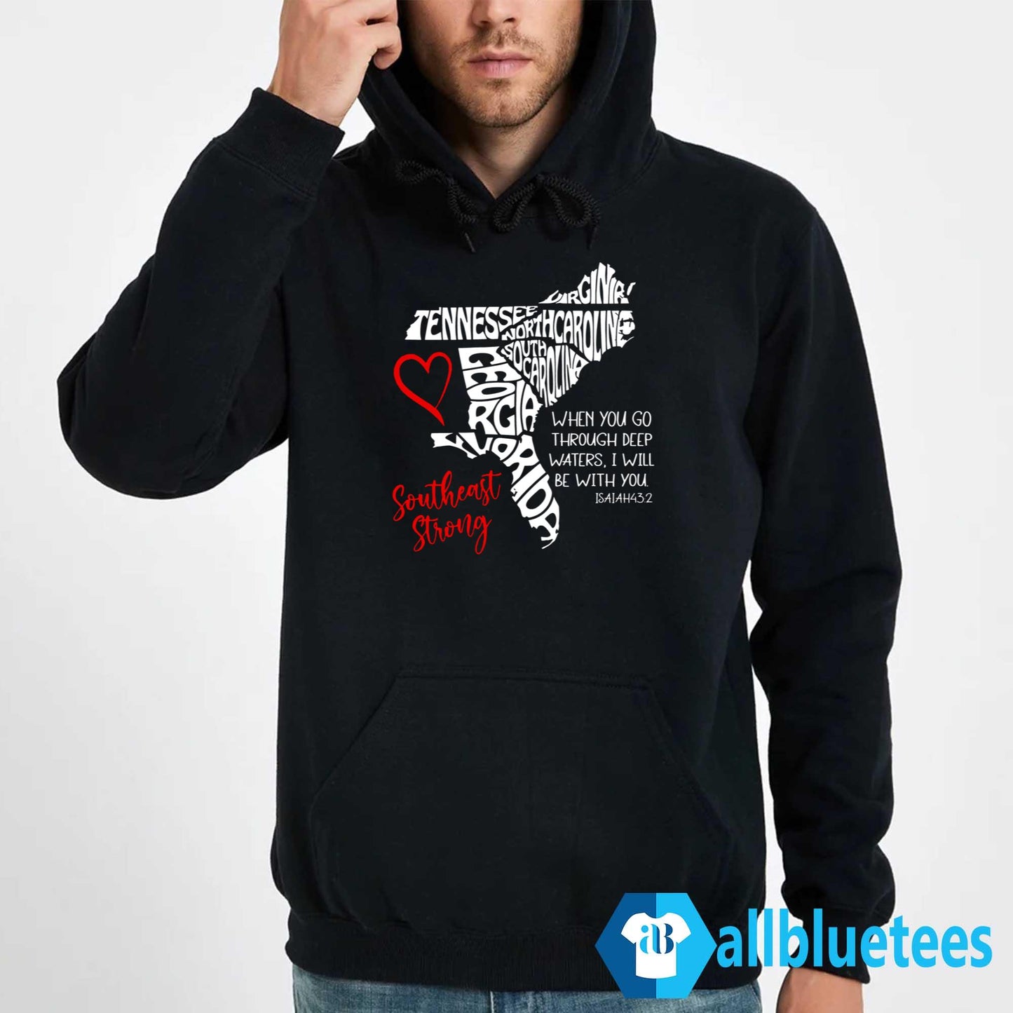 Southeast Strong Hurricane Helene Survivor When You Go Through Deep Water Shirt