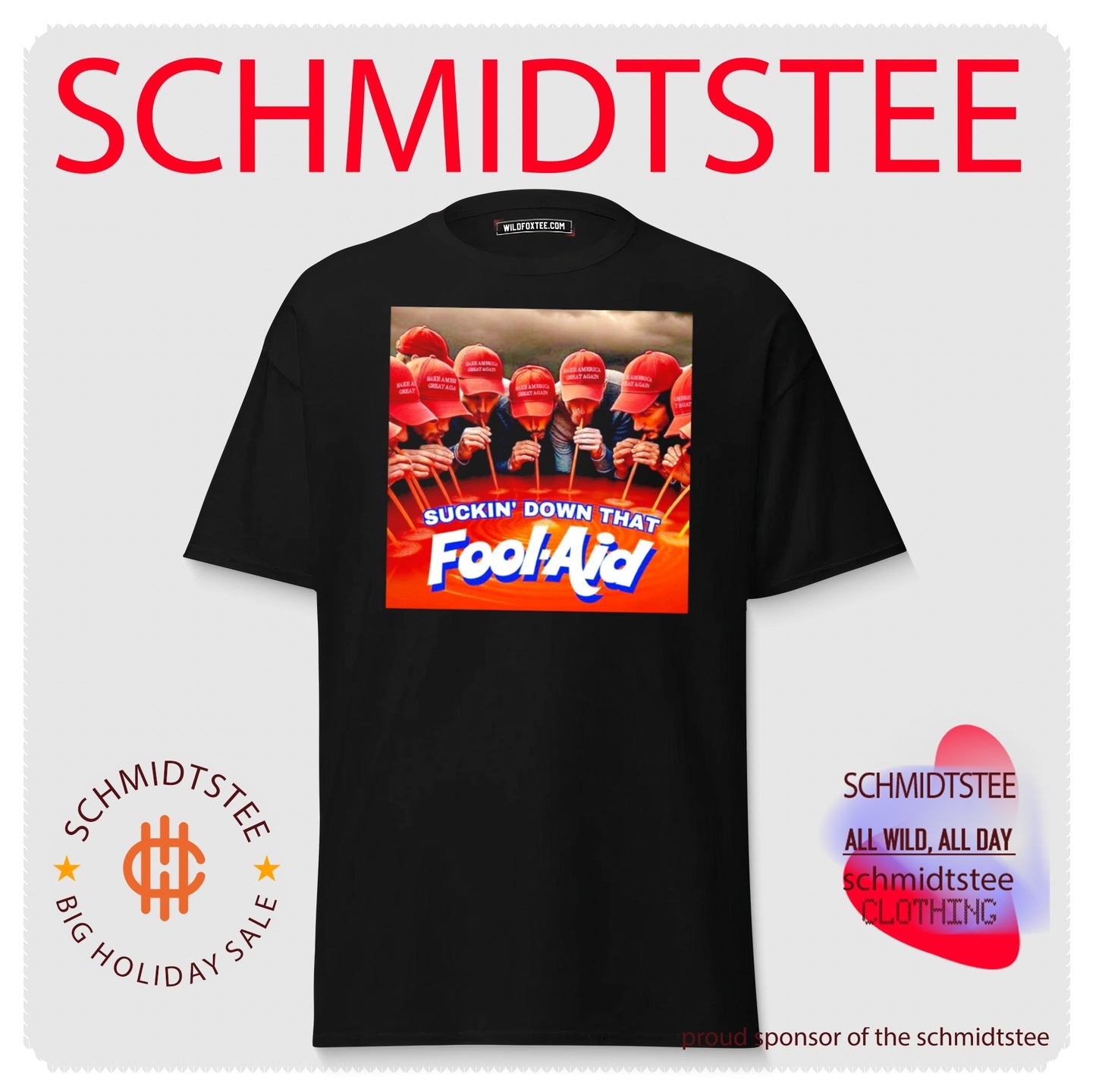 Suckin’ down that Fool-Aid MAGA hat shirt