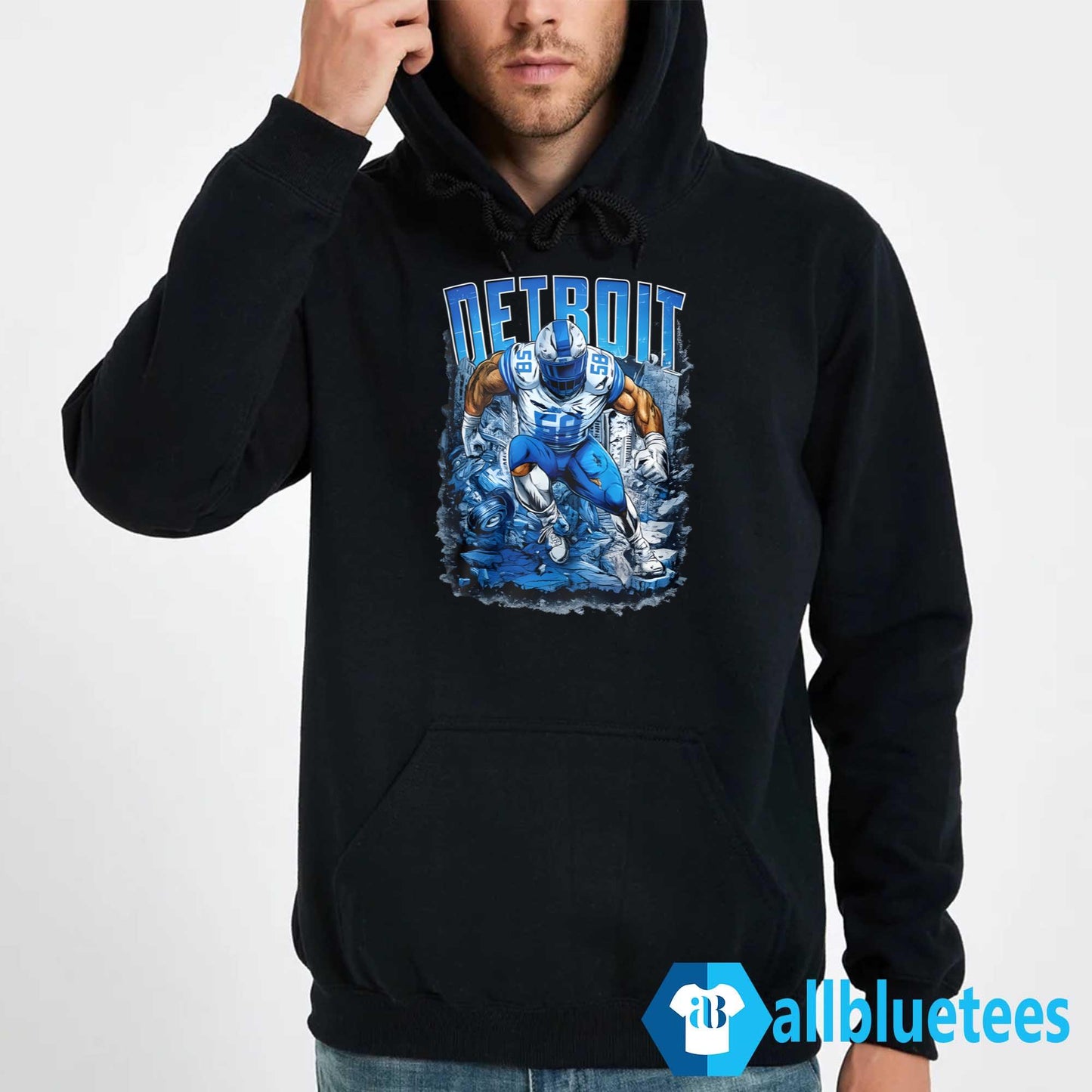 Taylor Decker Rockin Detroit 58 Shirt