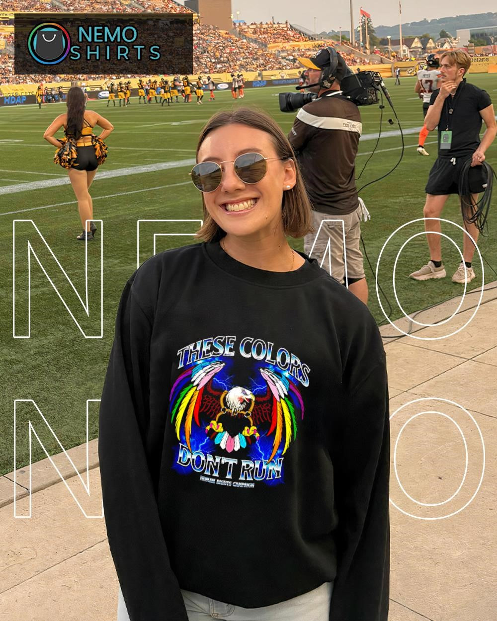 These colors don’t run human rights campain eagle LGBT lightning shirt