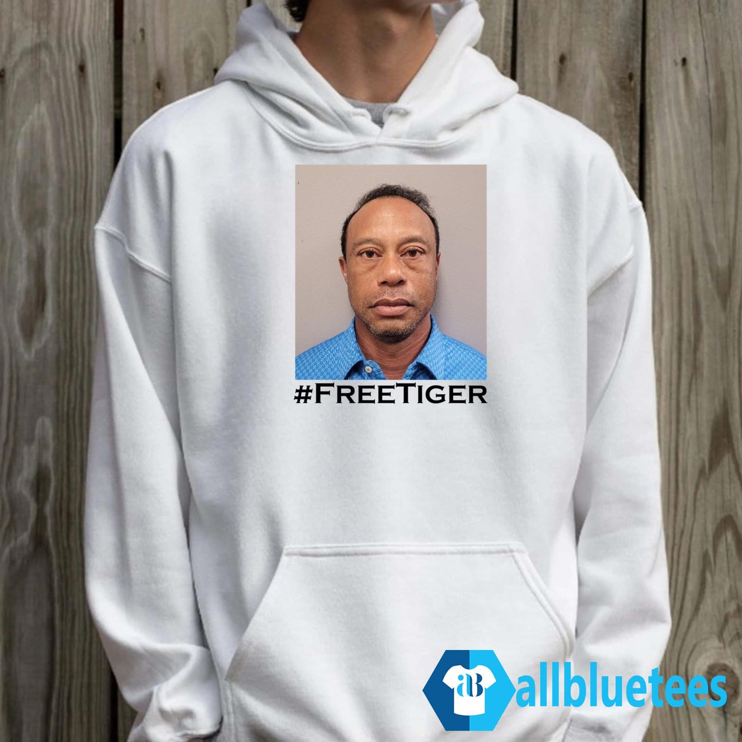 Tiger Woods Mugshot Free Tiger Shirt