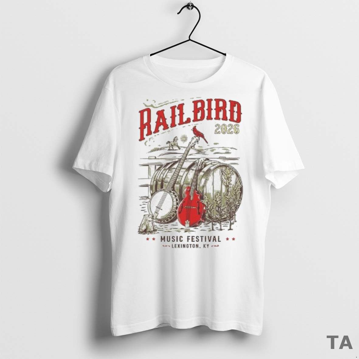 Top Rail Bird 2026 Music Festival Lexington Ky T Shirt Sweater