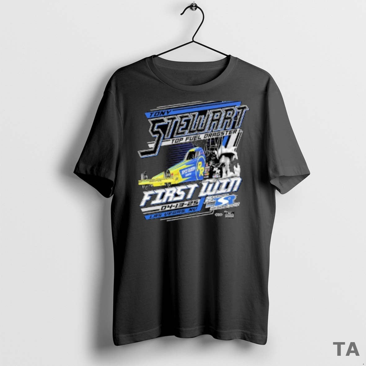 Top Tony Stewart First Top Fuel Win Las Vegas Nv 25 Years Tony Stewart Racing
