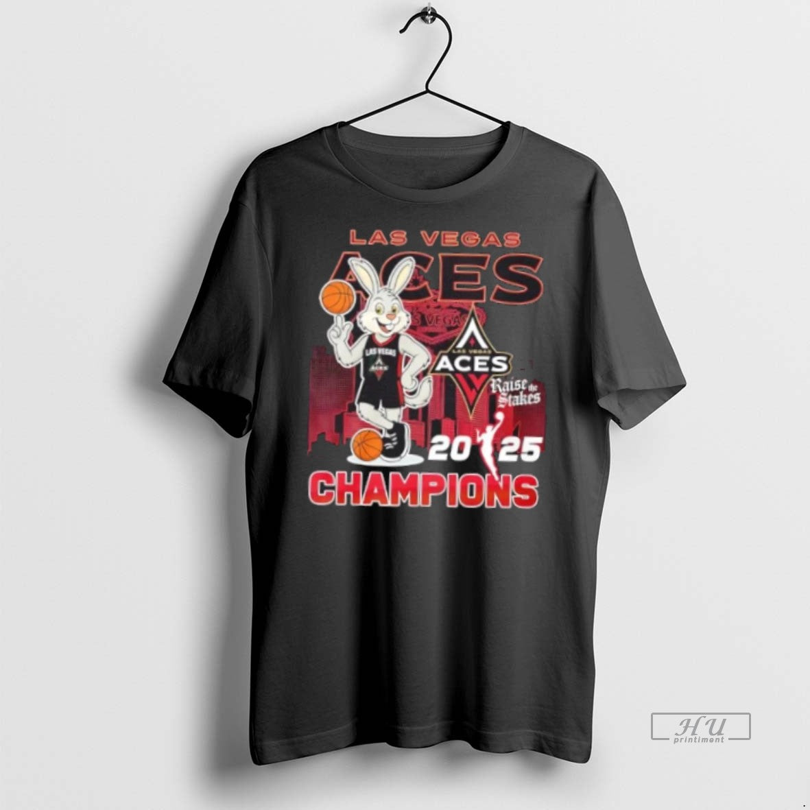 Trending 2025 Wnba Champions Las Vegas Aces Raise The Stakes Skyline Graphic Tee Shirt Sweater