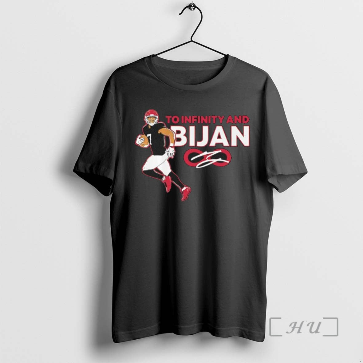 Trending Atlanta Falcons Bijan Robinson To Infinity And Bijan Signature Tee Shirt Sweater