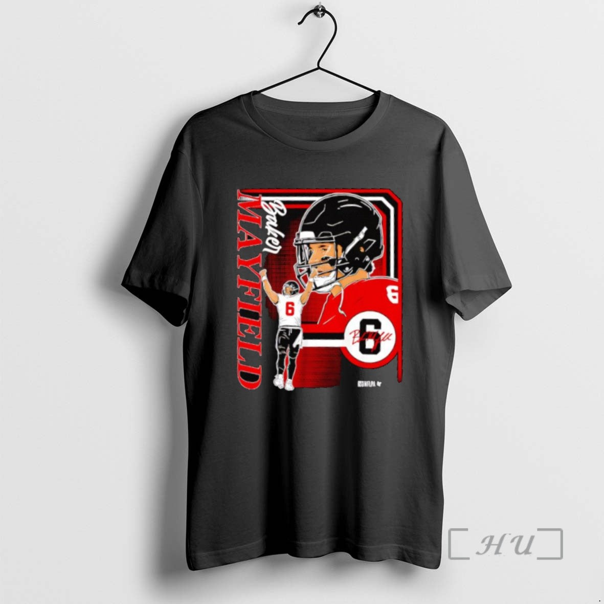Trending Baker Mayfield Tampa Bay Retro Baller Collage Frame Signature