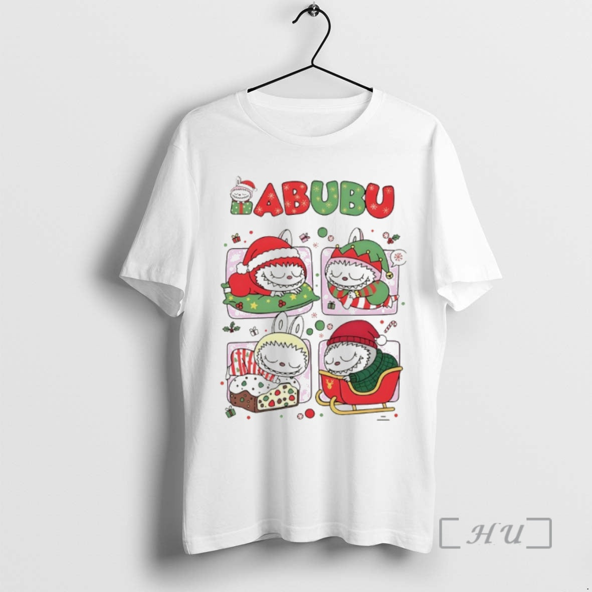 Trending Festive Labubu Family Santa Labubu Christmas