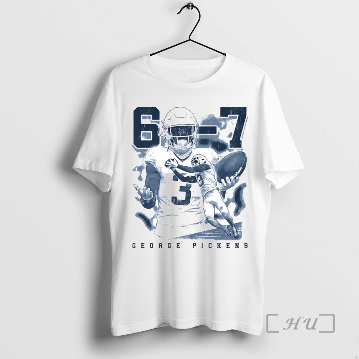 Trending George Pickens Touchdown Dallas 6 7 Tee Shirt Sweater
