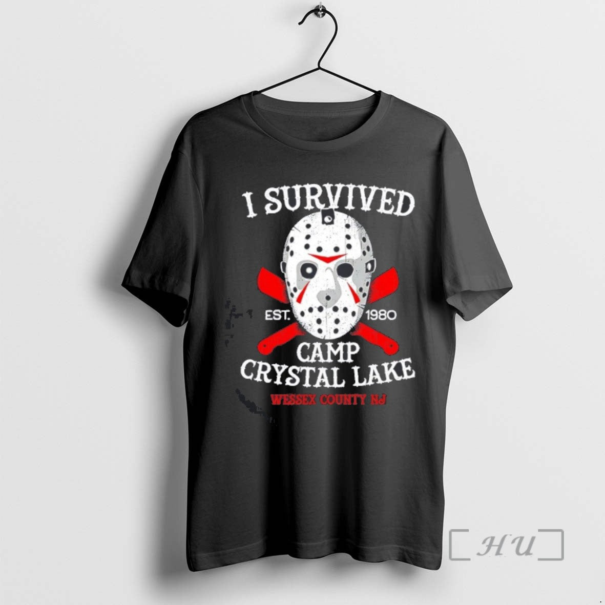Trending Jason Voorhees I Survived Camp Crystal Lake Est 1980 Halloween Tee Shirt Sweater