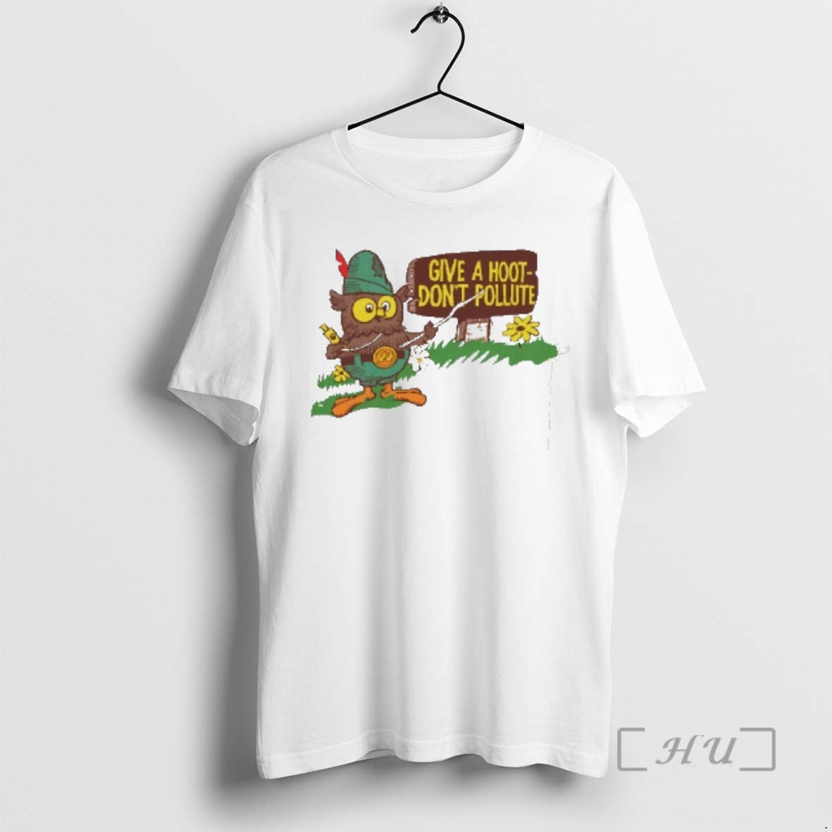 Trending Owl Give A Hoot Dont Pollute