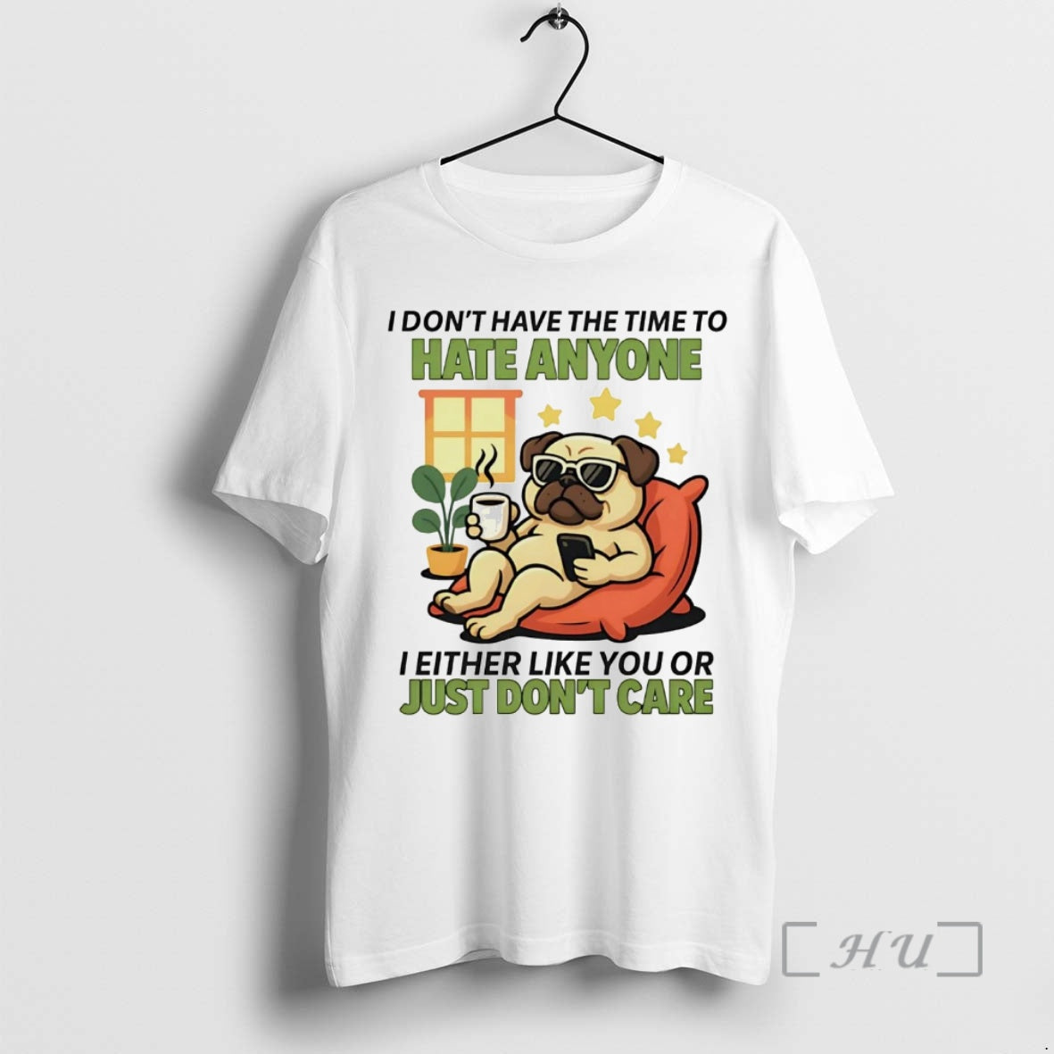 Trending Pug I Dont Have The Time To Hate Anyone Premium T Shirt Sweater