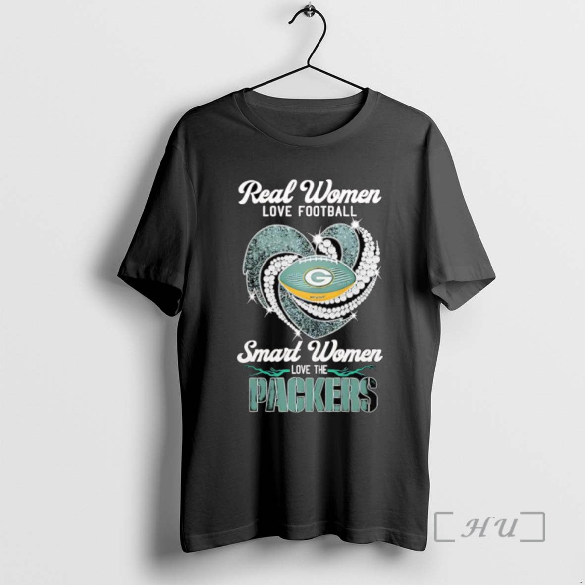 Trending Real Women Love Football Smart Women Love The Green Bay Packers Heart Logo