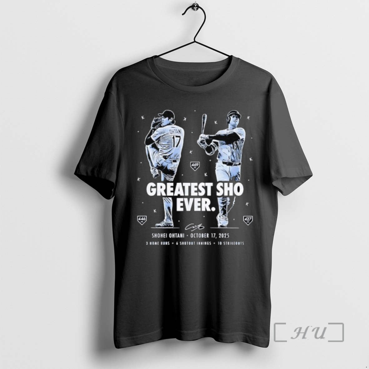 Trending Shohei Ohtani Greatest Sho Ever Los Angeles Dodgers Baseball 2025 Signature T Shirts Sweater