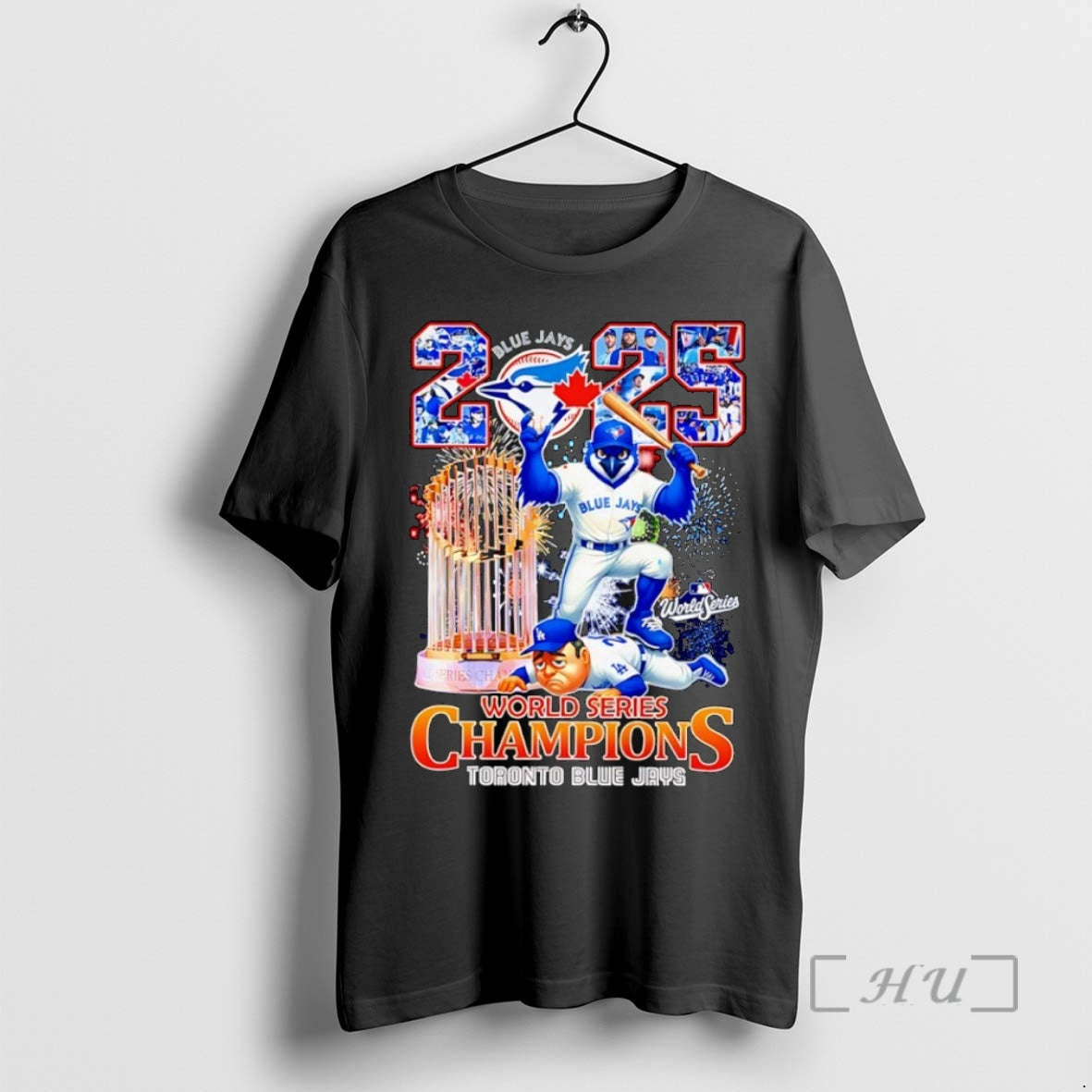 Trending Toronto Blue Jays 2025 Baseball World Series Champions Mascot Vintage Premium T Shirt Sweater