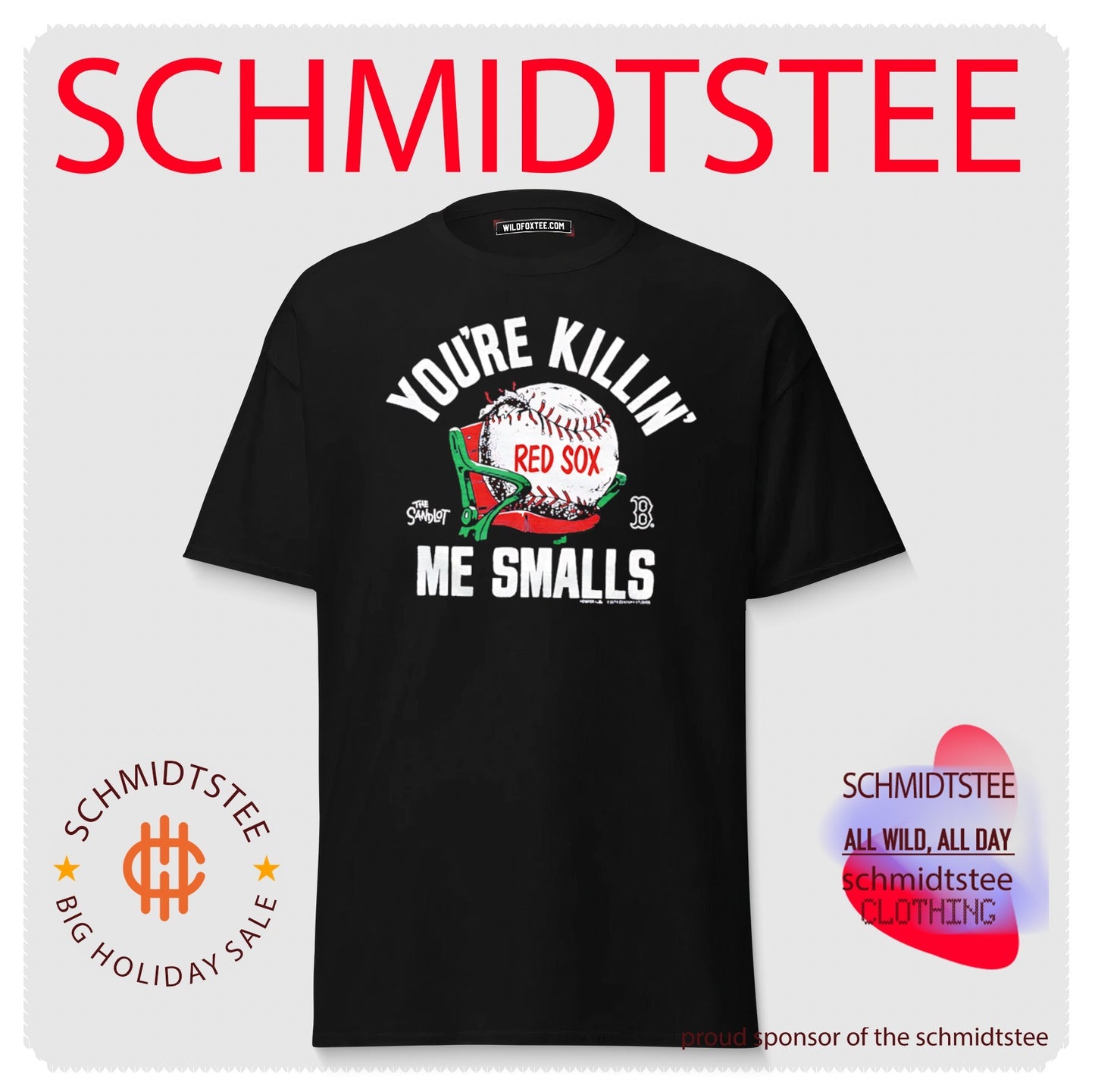 You’re killin’ me smalls Boston Red Sox x The Sandlot shirt