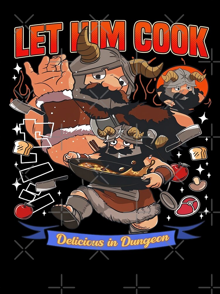 Senshi Salt Bae - Dungeon Meshi Chef by MOFAPPAREL