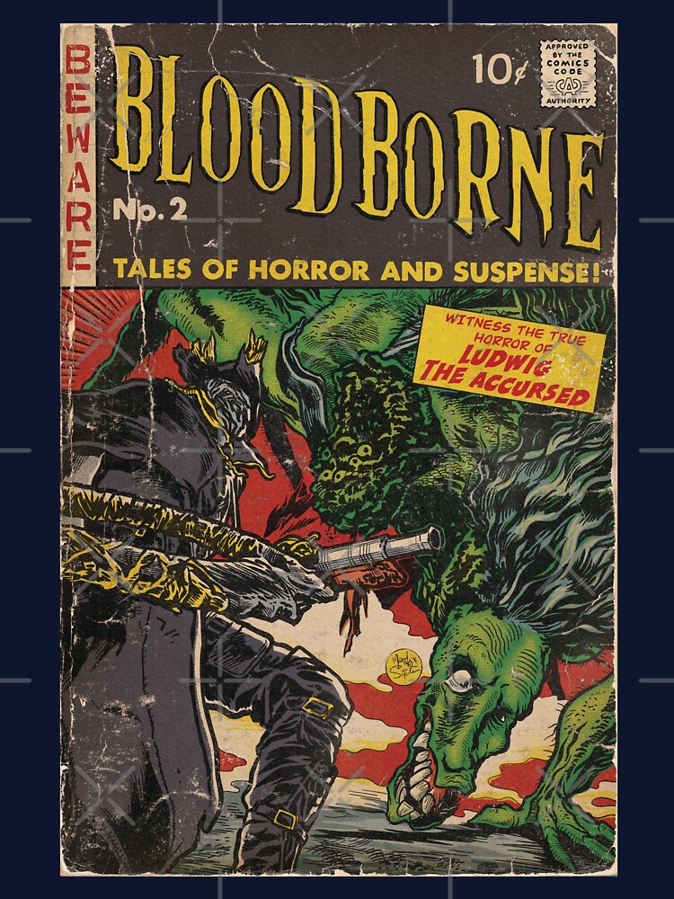 "Tales of Horror" Comic Book Cover Fan Art by MarkScicluna