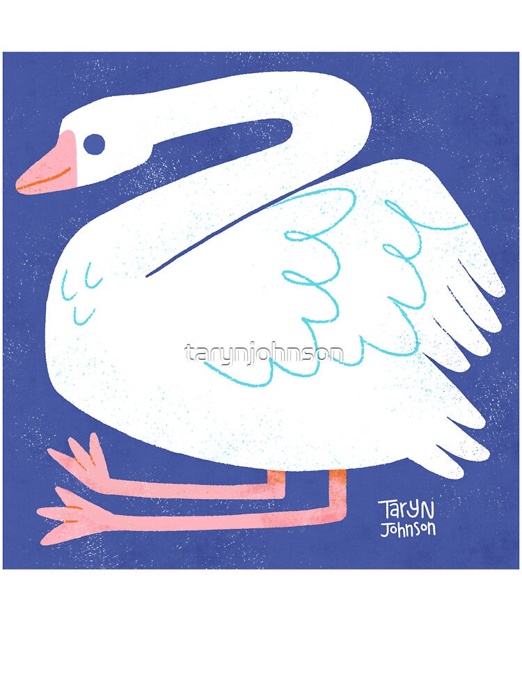 Swan Goose • Block Animal • Taryn Johnson • tarynosaurus by tarynjohnson