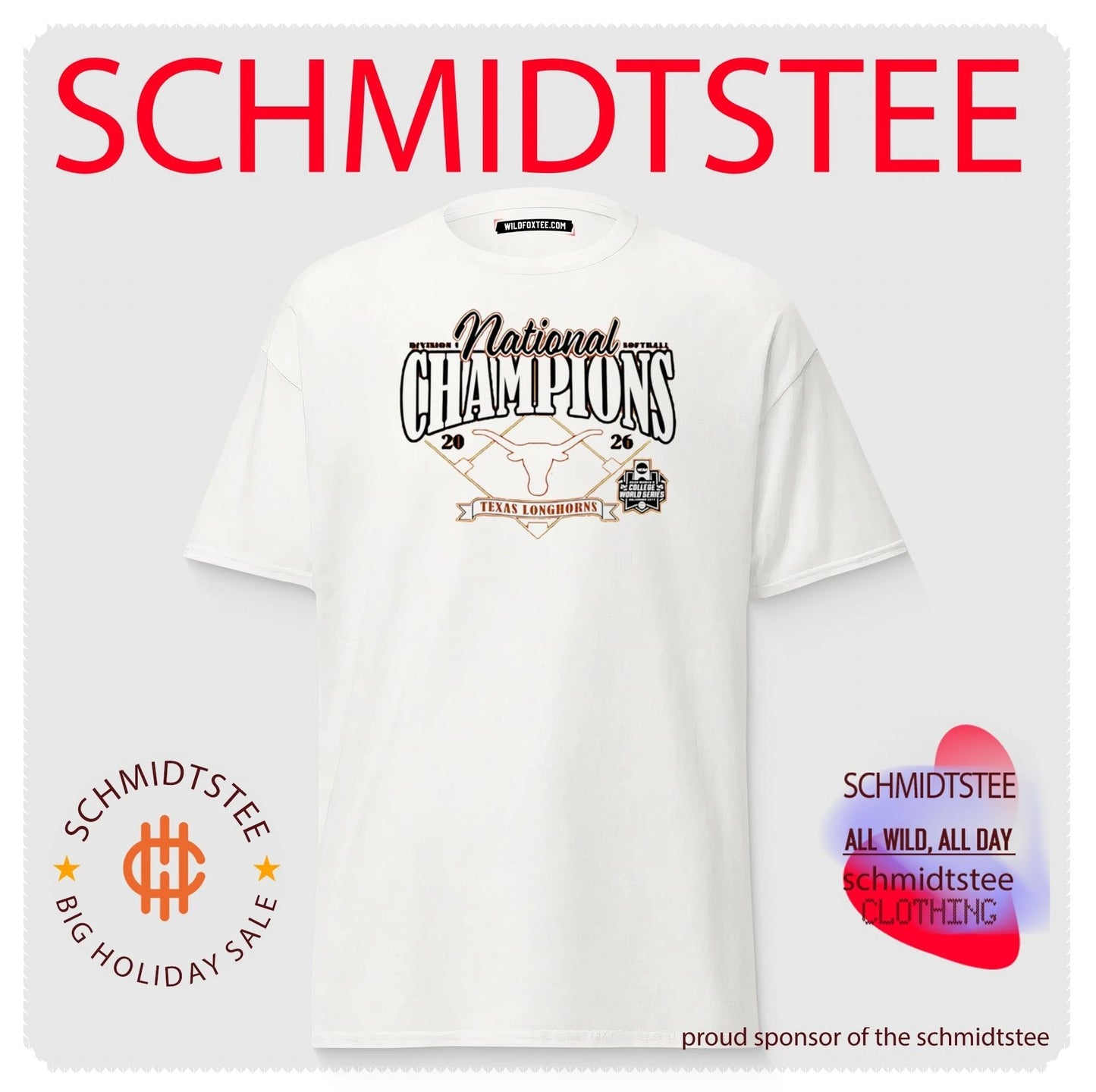 Texas Longhorns 2026 Softball National Champs Diamond shirt
