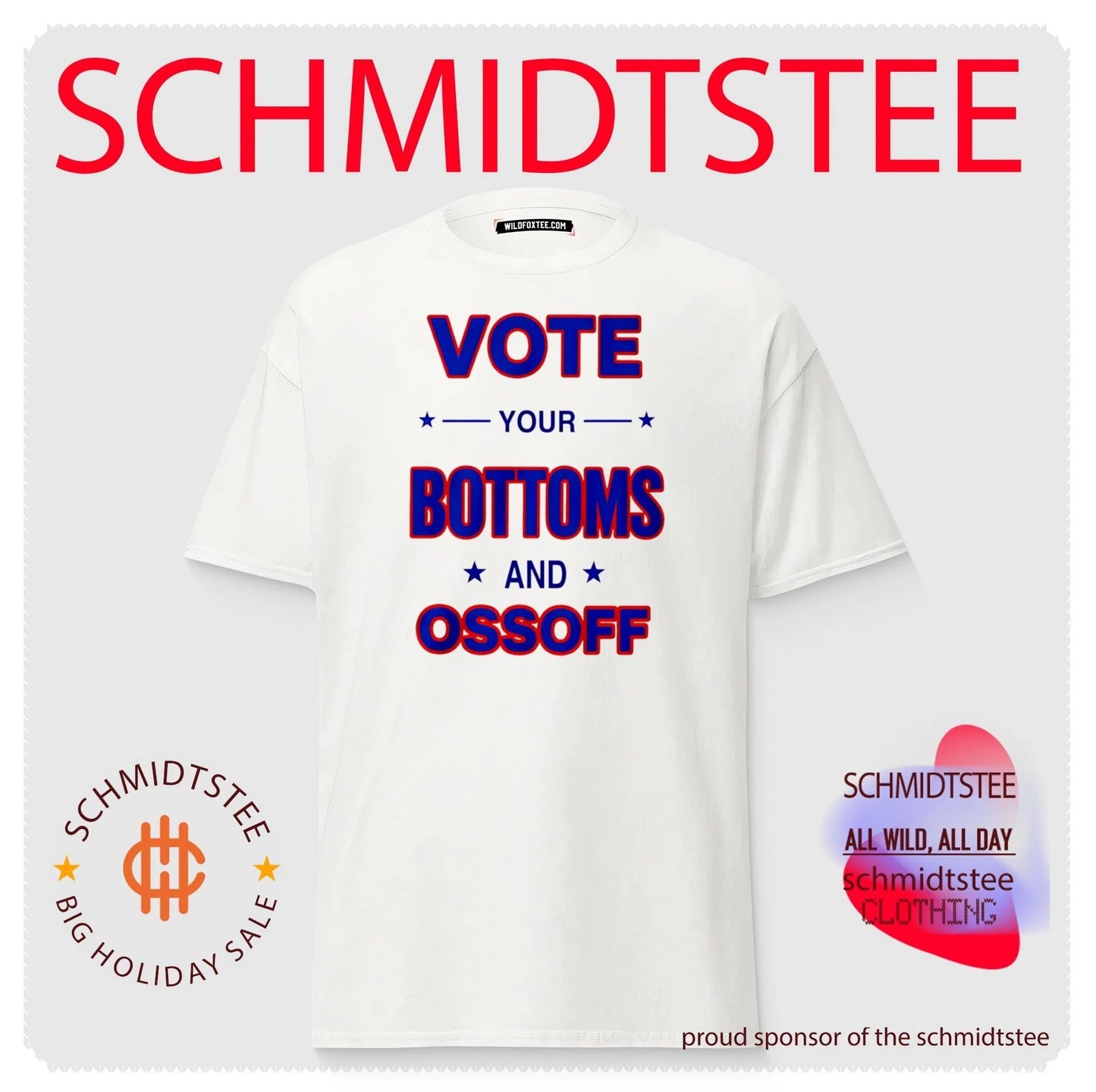 Vote Your Bottoms And Ossoff 2026 shirt