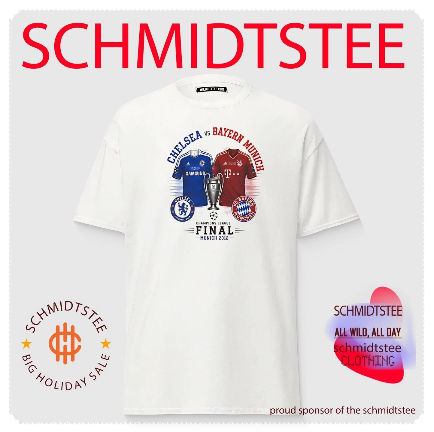 Chelsea vs Bayern Munich Champions League final Munich 2021 shirt