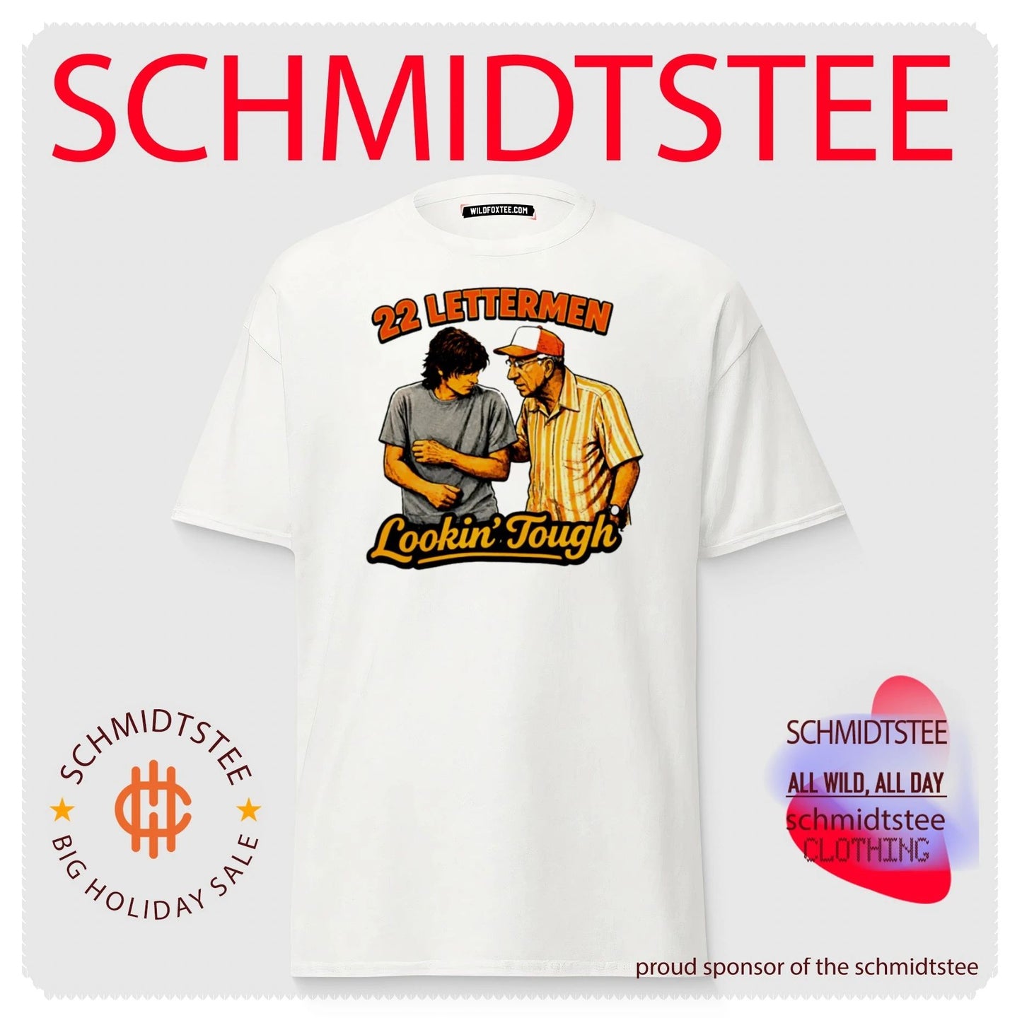 Lookin Tough 22 Lettermen cartoon shirt