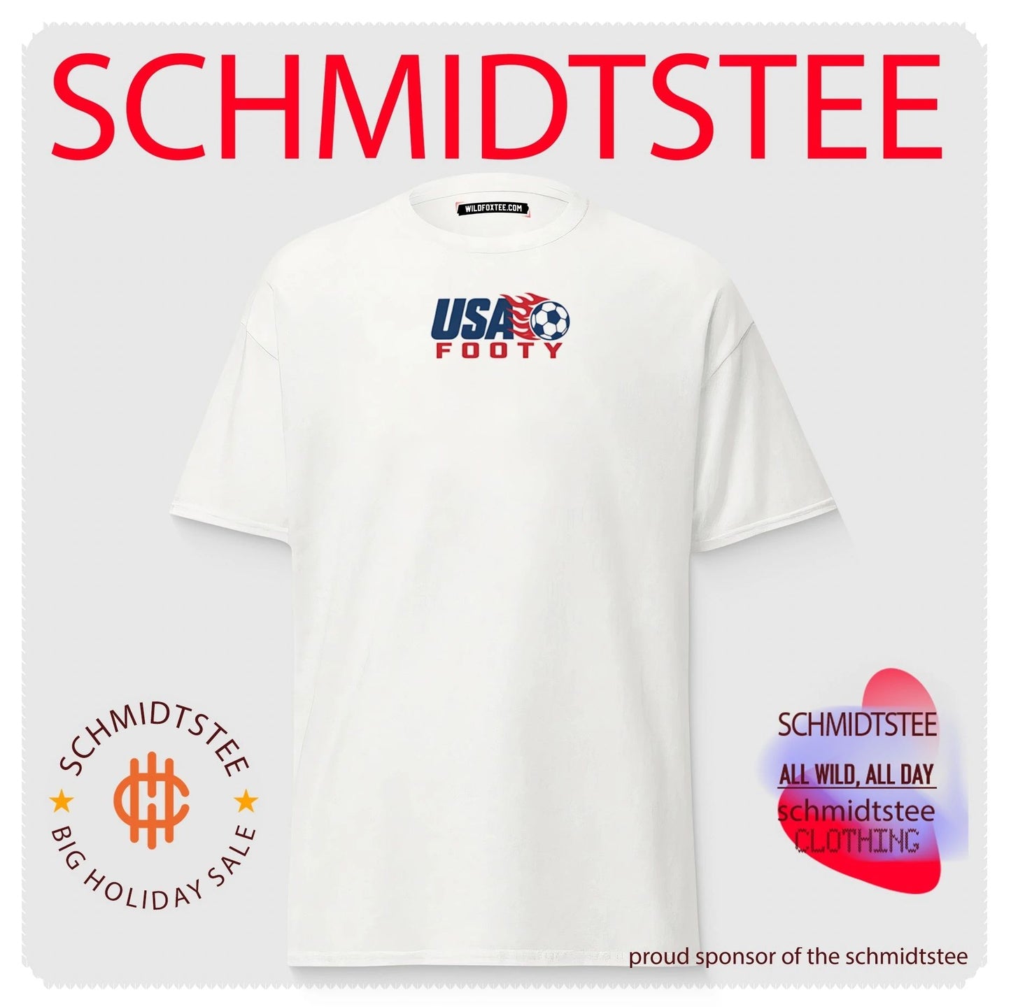 USA Footy USA Soccer logo shirt