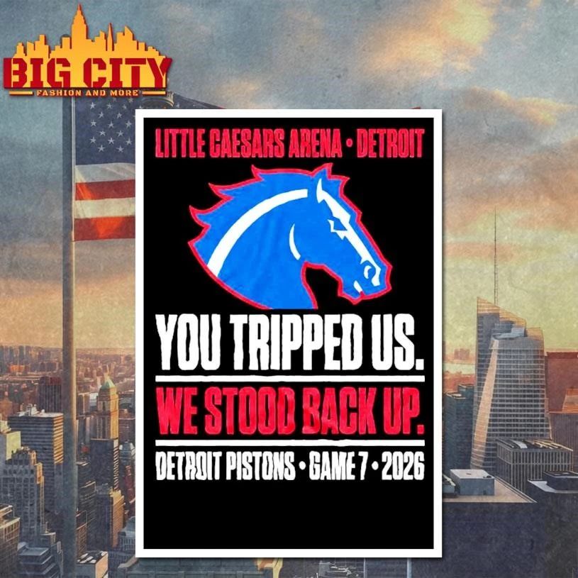 Detroit Pistons Game 7 No Call NBA Playoffs 2026 Shirt