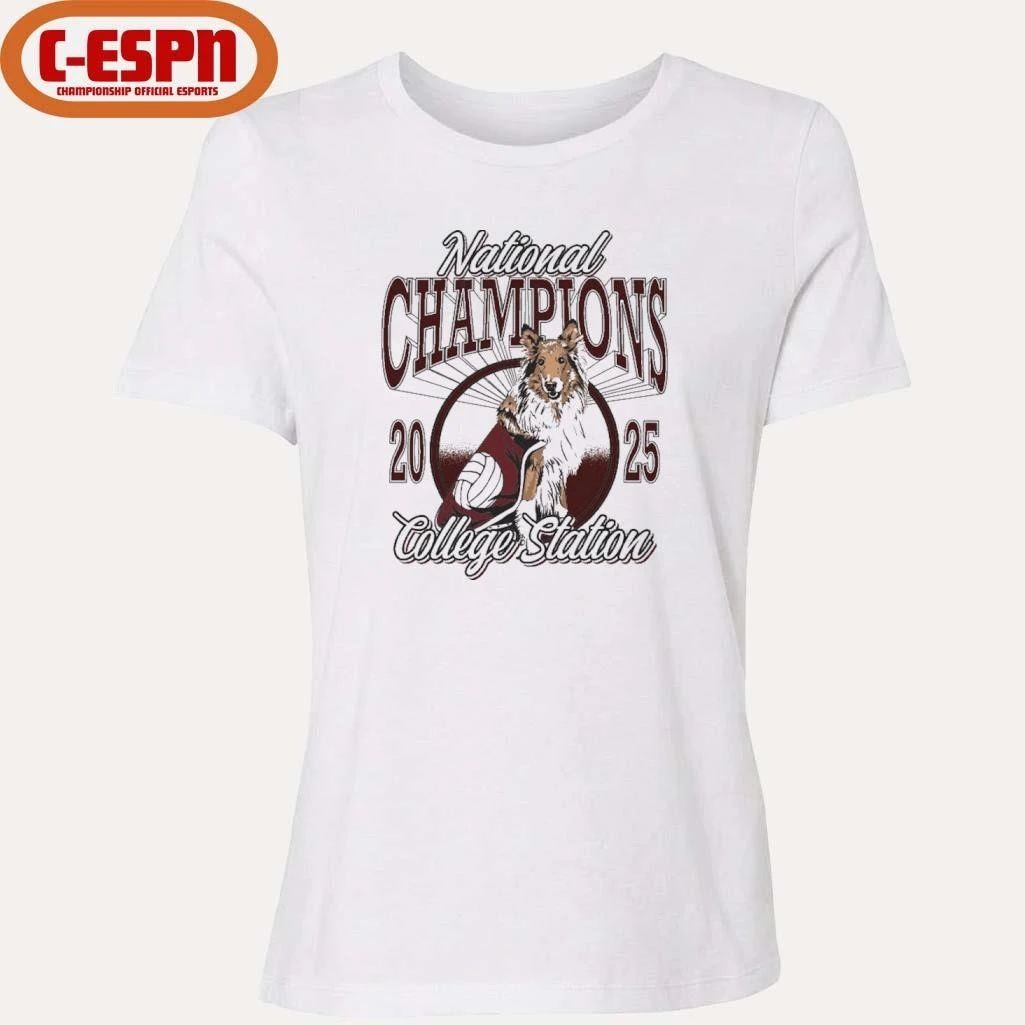 Texas A&M National Champions Volleyball Mascot Shirt