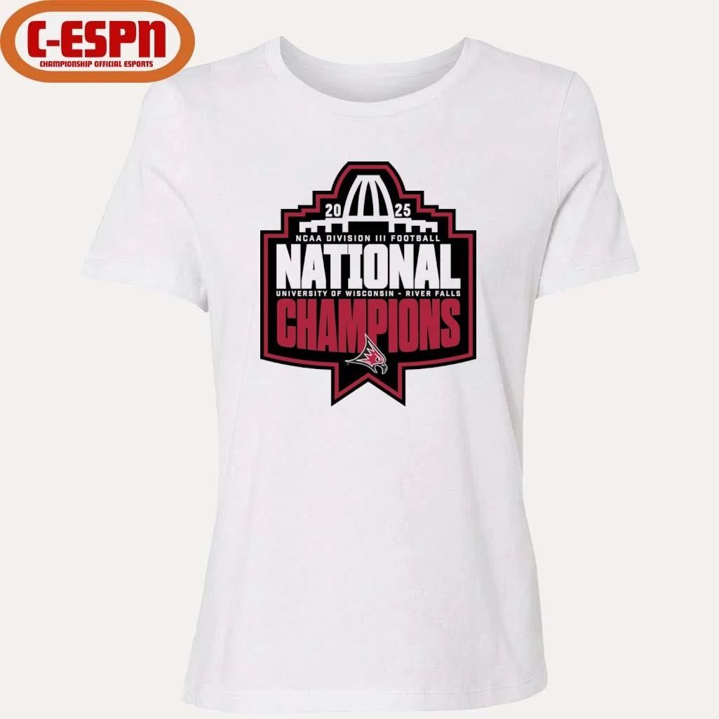 Falcons Football National Champions Logo T-Shirt