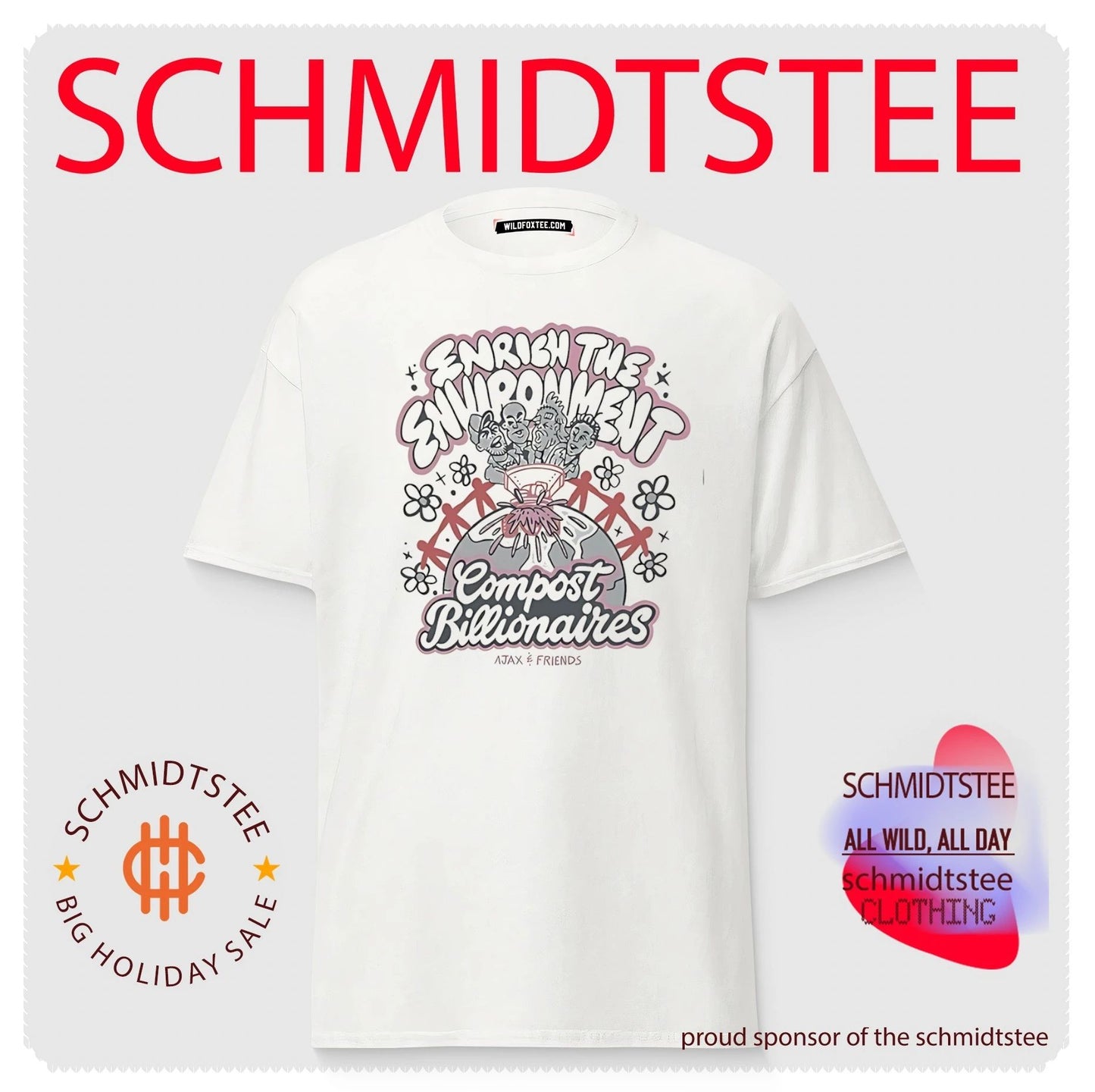 Enrich the enviroment compost billionaires shirt
