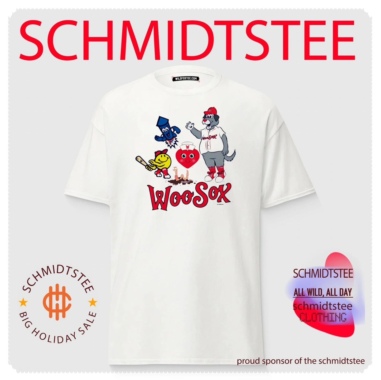 Worcester Red Sox Central Masscots shirt