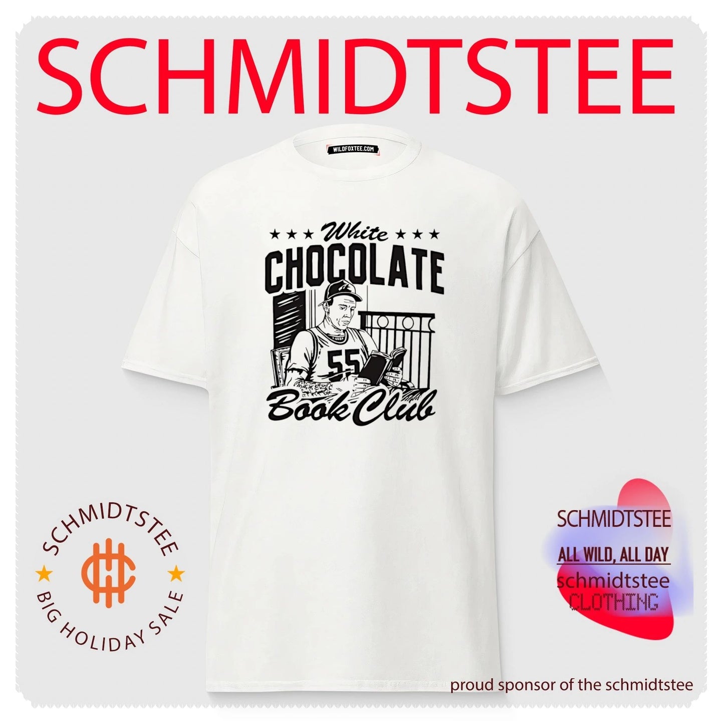 White Chocolate Book Club Graphic Shirt