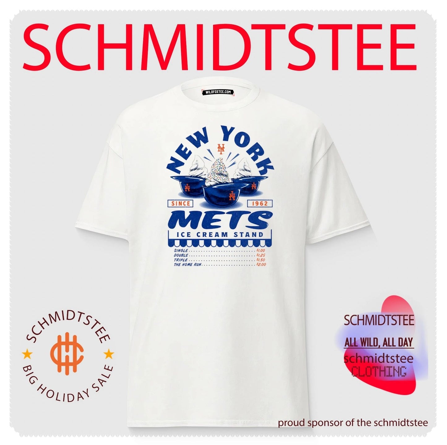 New York Mets Ice Cream Stand shirt