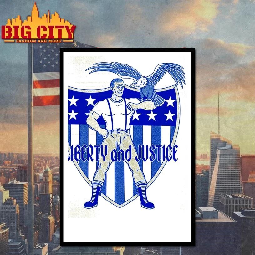 Liberty and Justice The Eagle and the Shield Shirt