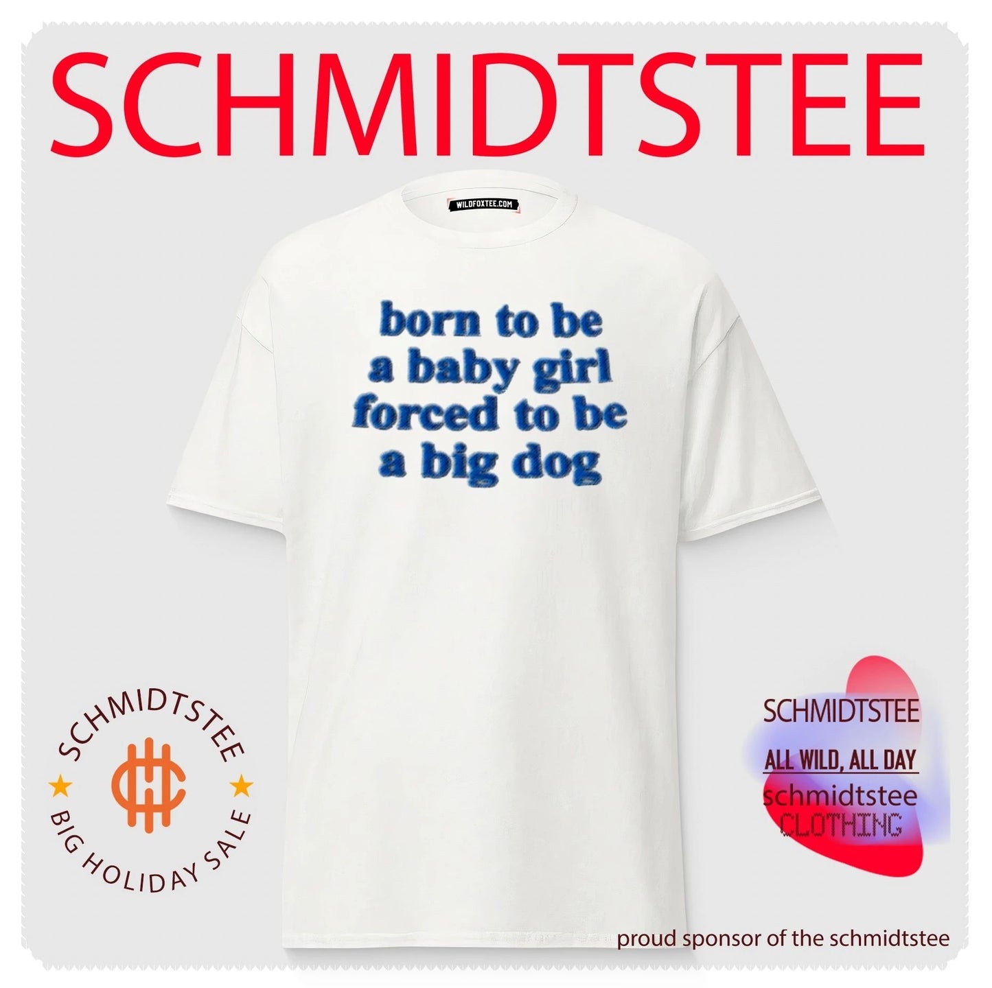 Born To Be A Baby Girl Forced To Be A Big shirt
