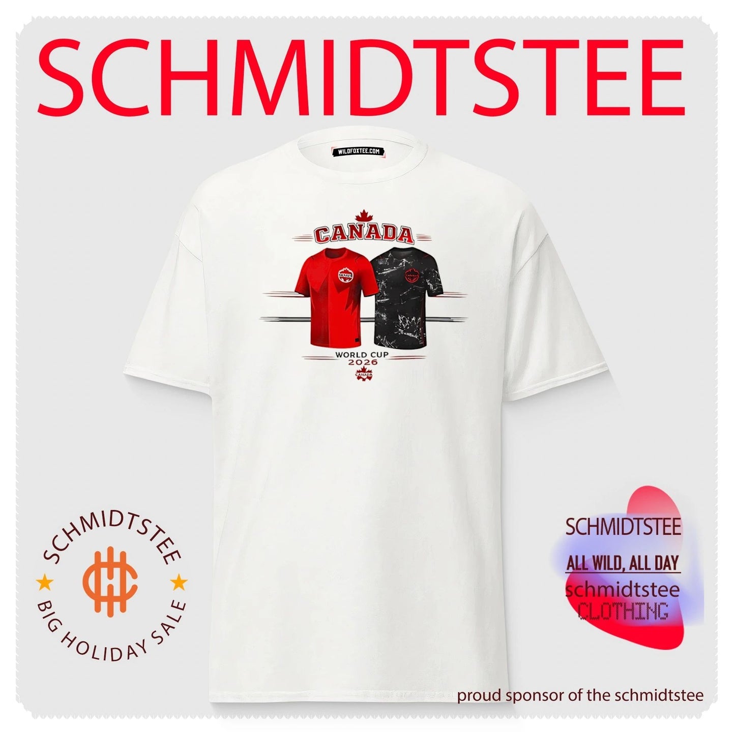 Canada World Cup 2026 graphic shirt