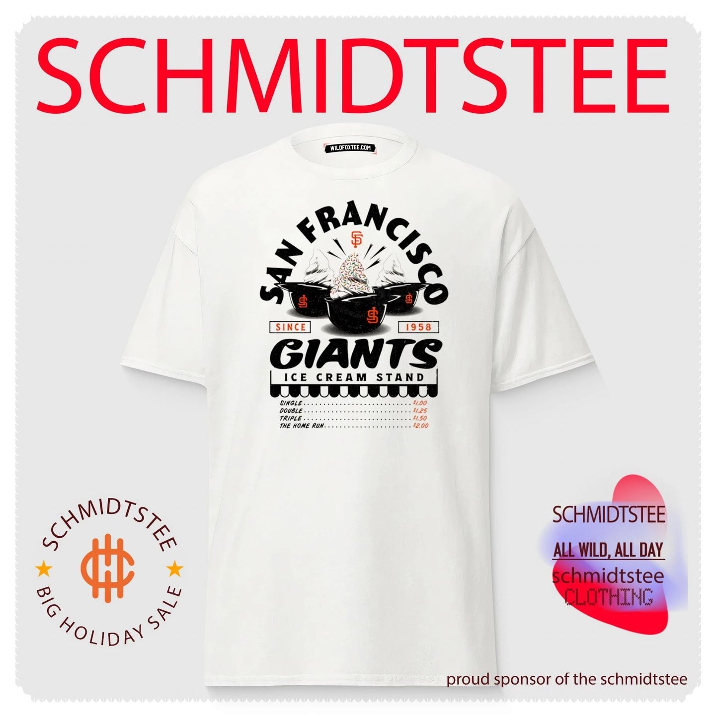 San Francisco Giants Ice Cream Stand shirt