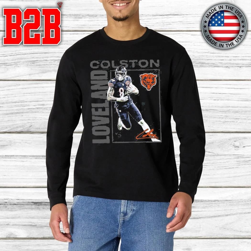 Chicago Bears Colston Loveland Black Shirt