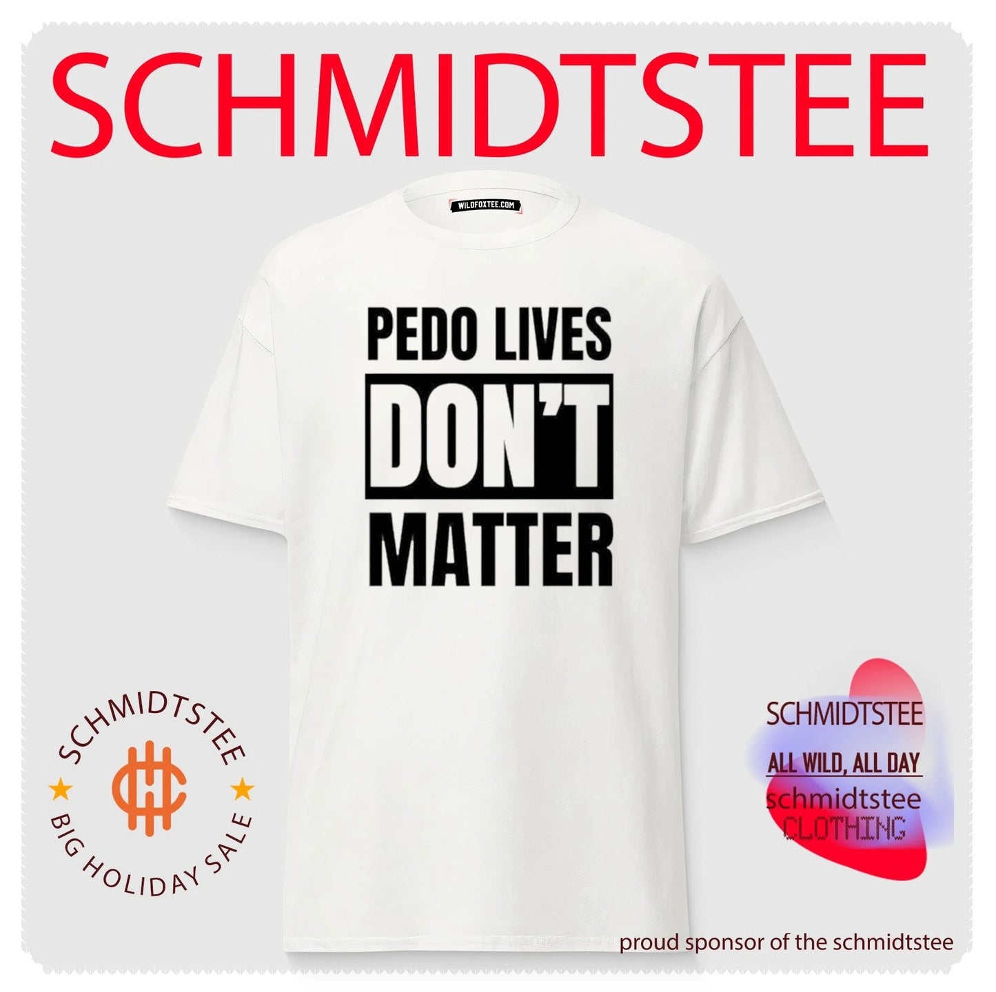Pedo lives don’t matter shirt