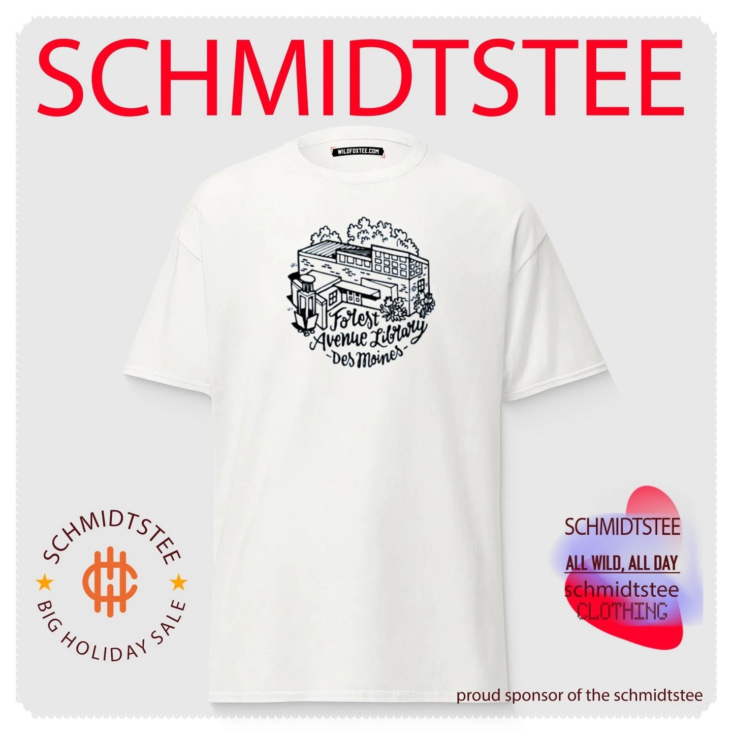 Des Moines Public Library Forest shirt
