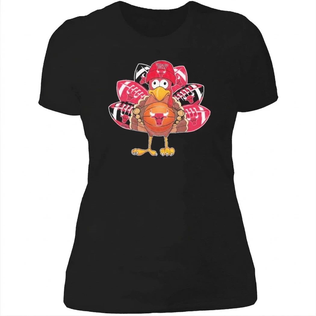 Chicago Bulls Thanksgiving Graphic Shirt