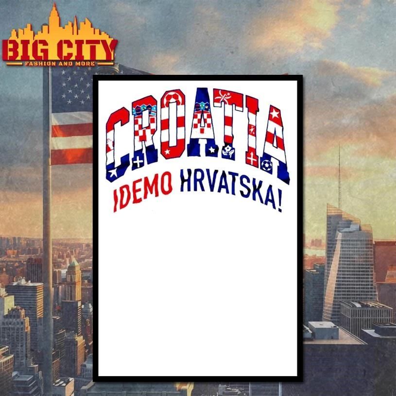 Croatia Idemo Vatreni 2026 World Cup Shirt